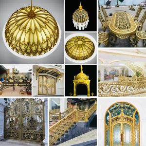 bảng giá cổng nhôm đúc